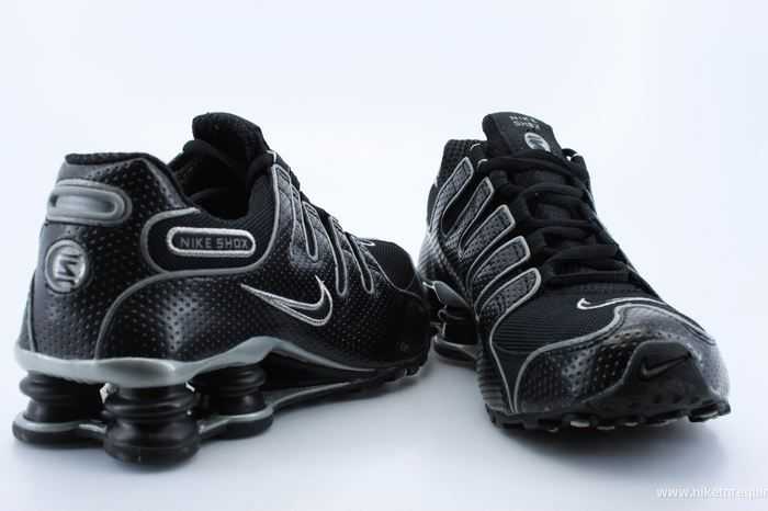 argente et noir Nike Shox NZ (1)